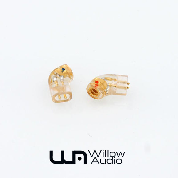 Willow Audio MMCX to qdc/ old UE Angled Ultrashort IEM Connectors Adapter